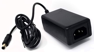 18 W, Medical, ICT, Household, DoE Level VI & CoC Tier 2 Efficiency, 3 Prong (C14) Inlet, Desktop Adapter, Ac-Dc Power Supply