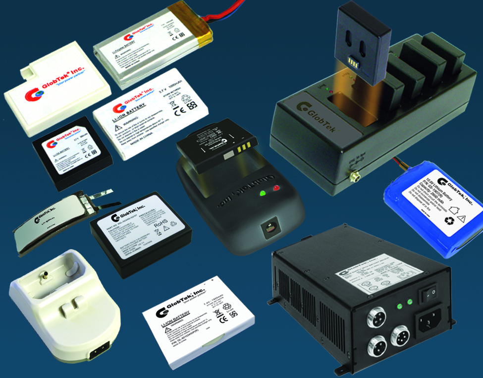 GlobTek’s Battery Packs Feature Multi-Chemistry Designs and Latest IATA 56th Edition Compliance!