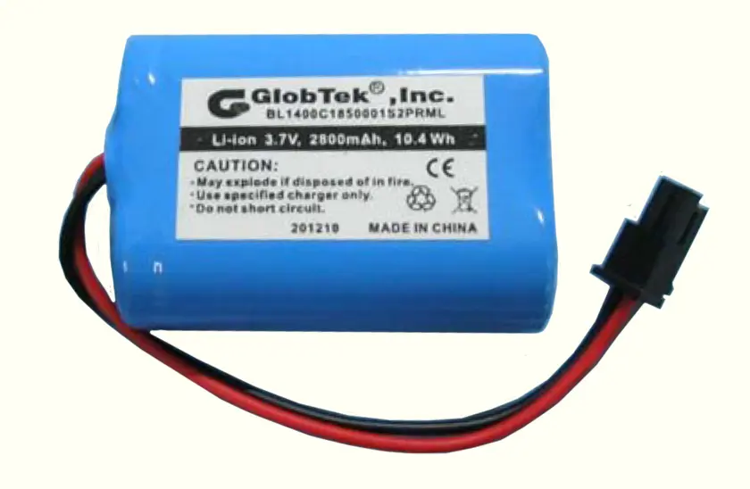 GlobTek’s BL1400C1850001S2PRML Battery Pack in 1S2P Configuration represents latest addition to rugged high-capacity Li-Ion / Cylindrical Battery family with UL 1642 Approved Cells and a CE Mark which... GlobTek’s BL1400C1850001S2PRML Battery Pack in 1S2P Configuration represents latest addition to rugged high-capacity Li-Ion / Cylindrical Battery family with UL 1642 Approved Cells and a CE Mark which...