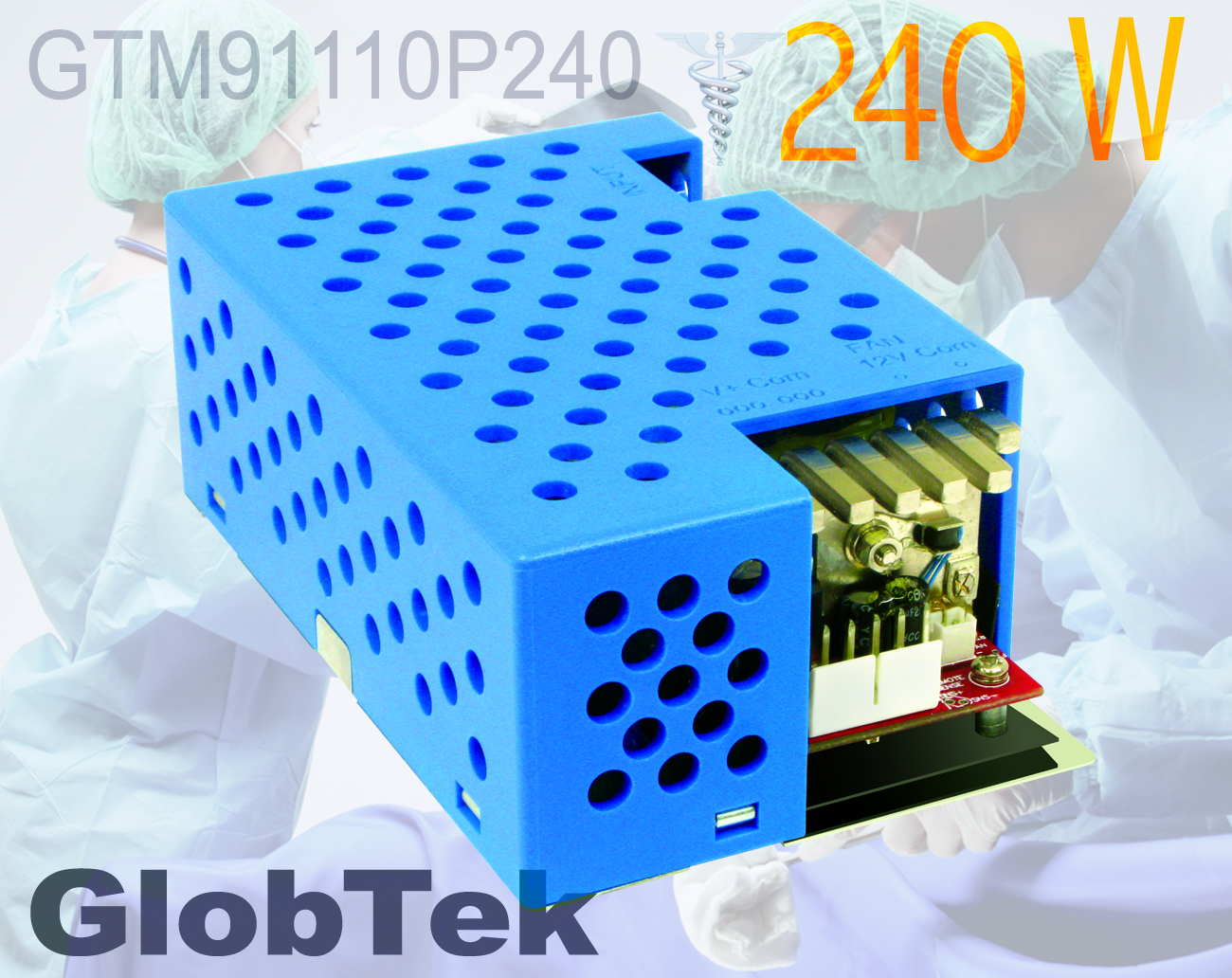 Suitable for use in a variety of medical, ITE, and PoE applications, the GTM91110P240 Family of open-frame AC/DC switchmode power supplies from GlobTek deliver up to 240W in a 3 x 5-inch footprint. The... Suitable for use in a variety of medical, ITE, and PoE applications, the GTM91110P240 Family of open-frame AC/DC switchmode power supplies from GlobTek deliver up to 240W in a 3 x 5-inch footprint. The...