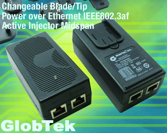 Power over Ethernet (PoE) Active Injector offers a compact and cost effective, fully IEEE 802.3af compliant solution for remote powering of Wireless LAN (WLAN) Access Points, Voice over IP phones and network... Power over Ethernet (PoE) Active Injector offers a compact and cost effective, fully IEEE 802.3af compliant solution for remote powering of Wireless LAN (WLAN) Access Points, Voice over IP phones and network...