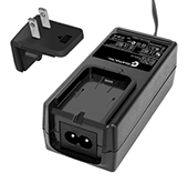 GTM91128LIXCEL, ICT / ITE / Medical Power Supply, Wall Plug-in+Desktop Combination, Li-Ion Battery Charger, , Input Rating: 100-240V~, 50-60 Hz, IEC 60320/C8 AC Inlet connector, Output Rating: 12.6 Watts, Power rating with convection cooling (W) , 3.2-12.6V in 0.1V increments, Approvals: CB 60950; ETL; EAC; SIQ 61558; SIQ; SIQ; SIQ; S-Mark 60950; cRUus  (up to 30V); cRUus; S-Mark IEC/EN 60601-1; S-Mark 62368; UKCA; CE; RoHS; China RoHS; WEEE; PSE; Ukraine; Double Insulation; ETL; CB 60335; Book 60601; VCCI; IP54;